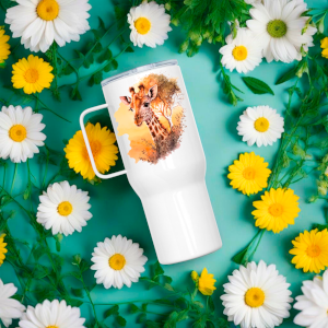 Giraffe - 25oz Thermal Travel Mug